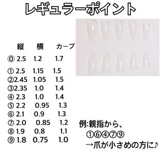 ネイルチップ10本 ハンドメイドのアクセサリー(ネイルチップ)の商品写真