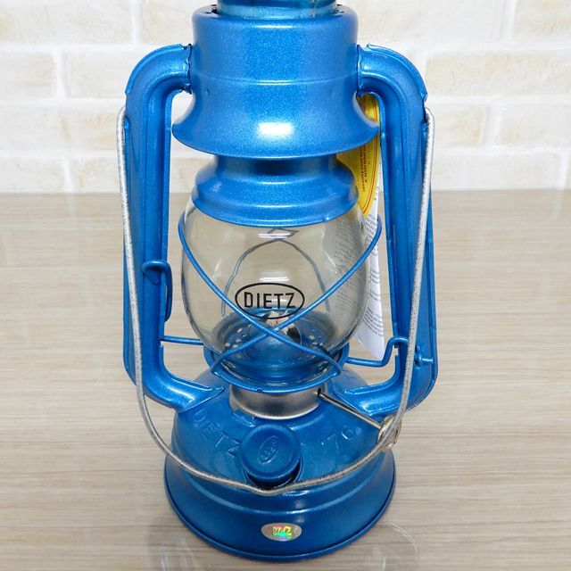 バーナー付 Dietz 76 オリジナル Blue ブルー ハリケーンランタン バーナー付 Dietz 76 オリジナル Blue ブルー ハリケーンランタン