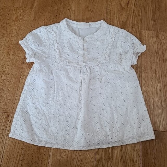 Boden(ボーデン)のミニボーデン　ブラウス　3～4Y キッズ/ベビー/マタニティのキッズ服女の子用(90cm~)(ブラウス)の商品写真