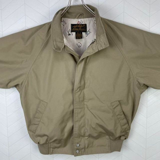 Eddie Bauer - 激レア80s 黒タグ エディーバウアー スウィングトップ