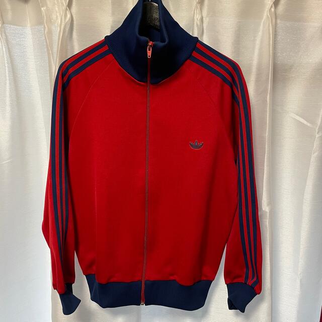 adidas 80s トラックジャケット　レッド