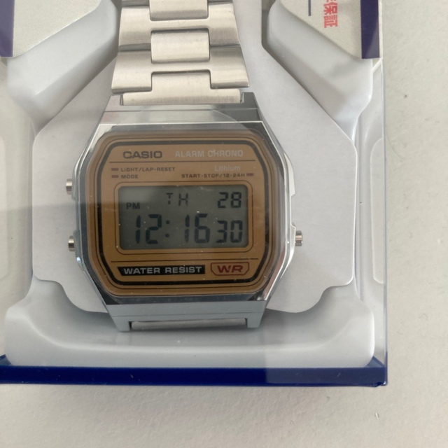 カシオ A-158WEA-9JF CASIO ベルト交換済み - 通販