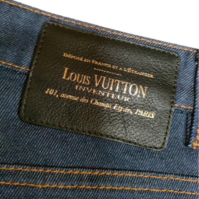 LOUIS VUITTON(ルイヴィトン)のルイヴィトン デニム ジーンズ 34 デニムパンツ レディース レディースのパンツ(デニム/ジーンズ)の商品写真