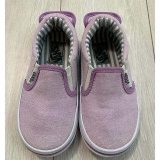 ヴァンズ(VANS)のバンズ　vans スリッポン　17センチ　子供　(スリッポン)