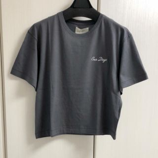 アングリッド(Ungrid)の新品 エンブロイダリーロゴショートTee(Tシャツ(半袖/袖なし))