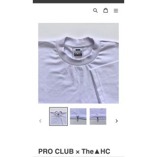 コモリ(COMOLI)のPRO CLUB × The▲HC In & Out Tee (Tシャツ/カットソー(半袖/袖なし))