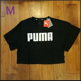 プーマ(PUMA)のPUMA 半袖Tシャツ ショート丈 M レディース(Tシャツ(半袖/袖なし))