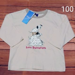 ディズニー(Disney)の【新品】ディズニー　101匹ワンちゃん 長袖Tシャツ 100(Tシャツ/カットソー)