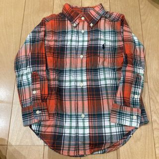 ラルフローレン(Ralph Lauren)のラルフローレン チェックシャツ　キッズ　男の子用　子供　100㎝(Tシャツ/カットソー)