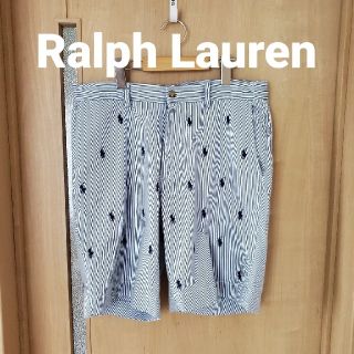 ポロラルフローレン(POLO RALPH LAUREN)のラルフローレン　ストライプ　ハーフパンツ　ショートパンツ　メンズ(ショートパンツ)