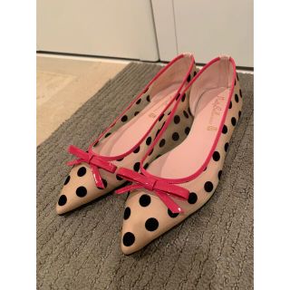 ツルバイマリコオイカワ(TSURU by Mariko Oikawa)のPretty Ballerinas 38 1/2 フラットシューズ(バレエシューズ)