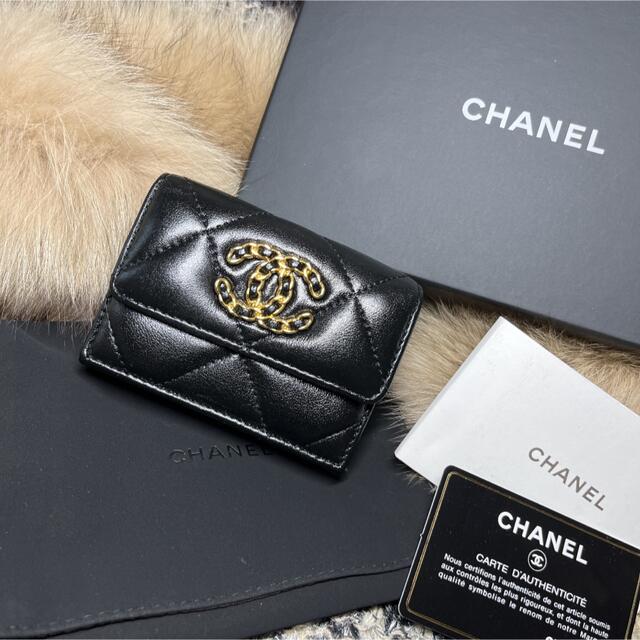 高質で安価 CHANEL - 極美品！大人気☆CHANEL 19 デカマトラッセ☆ナノ