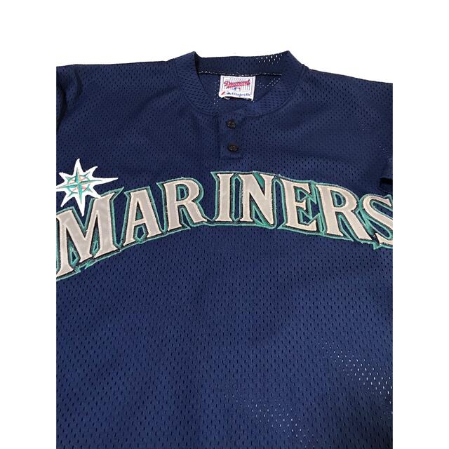 Majestic(マジェスティック)のMARINERS マリナーズ  ユニフォーム ベースボールシャツ ジャージ  メンズのトップス(ジャージ)の商品写真