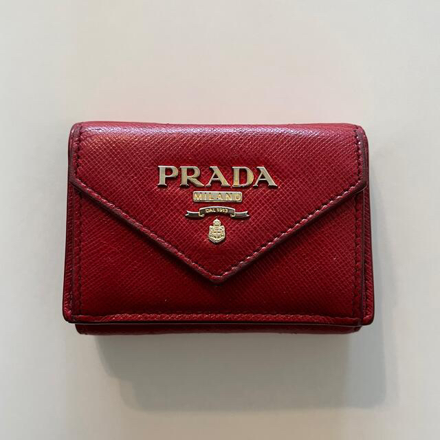 PRADA(プラダ)のプラダ　サフィアーノ　ミニウォレット レディースのファッション小物(財布)の商品写真