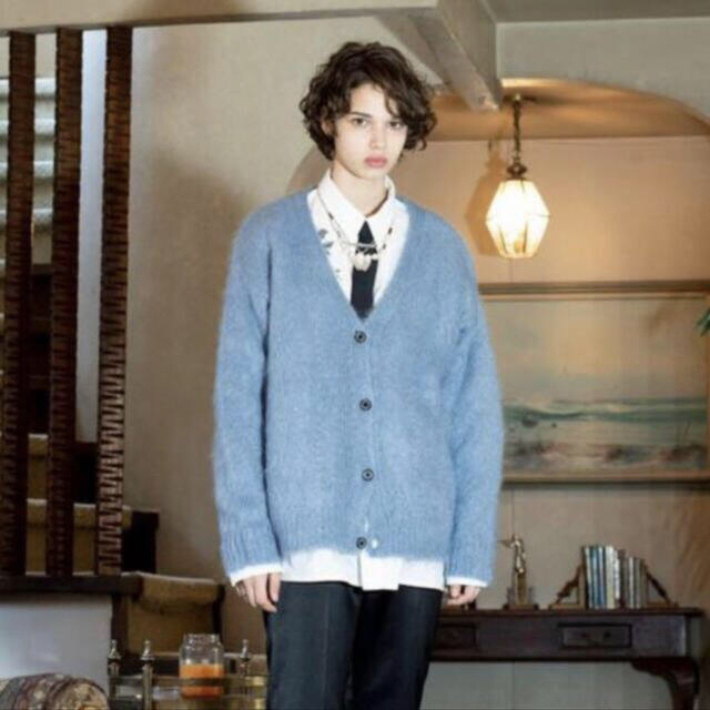 DAIRIKU   Mohair Knit Cardigan