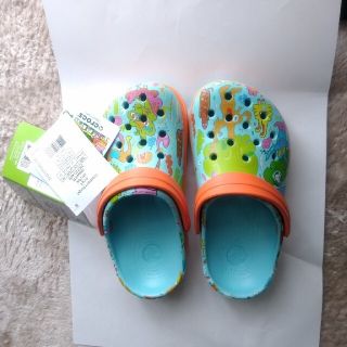 クロックス(crocs)の【新品未使用】クロックス　21㎝(サンダル)