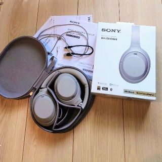 ソニー(SONY)のSONY WH-1000XM4 プラチナシルバー(ヘッドフォン/イヤフォン)