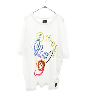 フェンディ(FENDI)のFENDI フェンディ 半袖Tシャツ(Tシャツ/カットソー(半袖/袖なし))