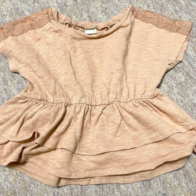 petit main(プティマイン)のpetit main夏服　女の子　80センチ キッズ/ベビー/マタニティのベビー服(~85cm)(シャツ/カットソー)の商品写真