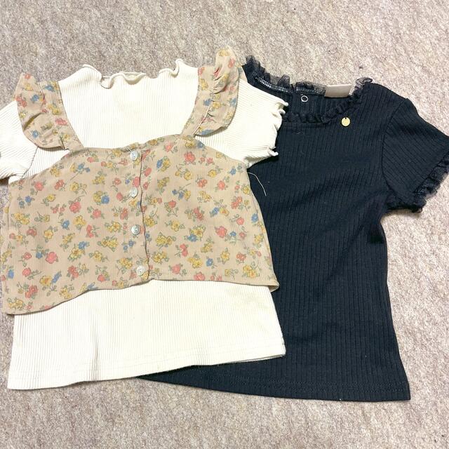 petit main(プティマイン)のpetit main夏服　女の子　80センチ キッズ/ベビー/マタニティのベビー服(~85cm)(シャツ/カットソー)の商品写真