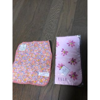 エル(ELLE)のエル　タオルハンカチ +他の2枚セット(ハンカチ)