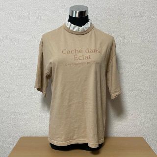 レディースカットソー　Tシャツ　半袖Tシャツ(Tシャツ(半袖/袖なし))