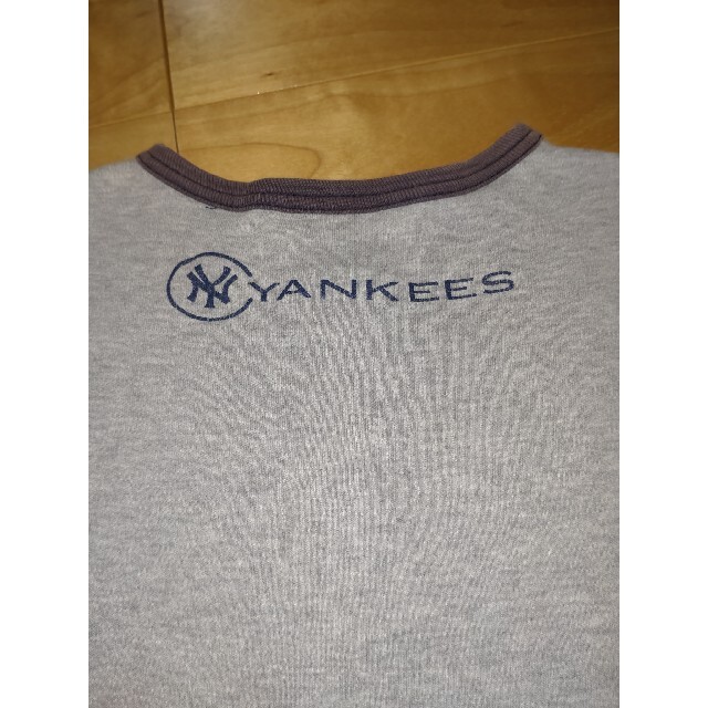 NEW ERA(ニューエラー)のニューエラ ニューヨークヤンキースロンパース80 キッズ/ベビー/マタニティのベビー服(~85cm)(ロンパース)の商品写真