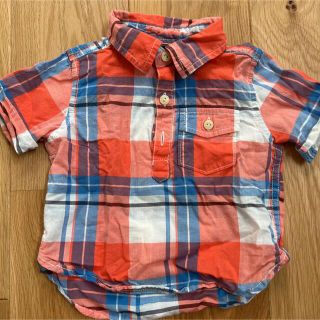 ベビーギャップ(babyGAP)のbaby GAPベビーギャップ　チェックシャツ⭐︎80(シャツ/カットソー)