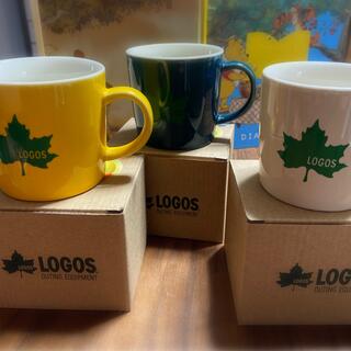 ロゴス(LOGOS)のLOGOSの非売品マグカップ　3個セット(グラス/カップ)