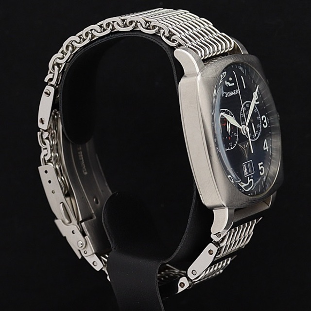 美品稼働【JUNKERS/ユンカース】クロノグラフ  メンズ メンズの時計(腕時計(アナログ))の商品写真