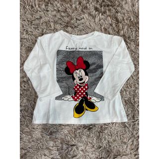 ザラキッズ(ZARA KIDS)の専用になります　　ZARAキッズ　ミニーカットソー2.3歳(Tシャツ/カットソー)