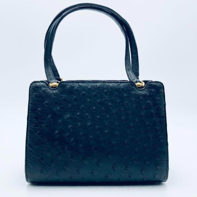 ✨超希少✨ モラビト ハンドバッグ オーストリッチ ゴールド金具
