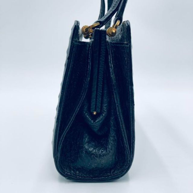 ✨超希少✨ モラビト ハンドバッグ オーストリッチ ゴールド金具