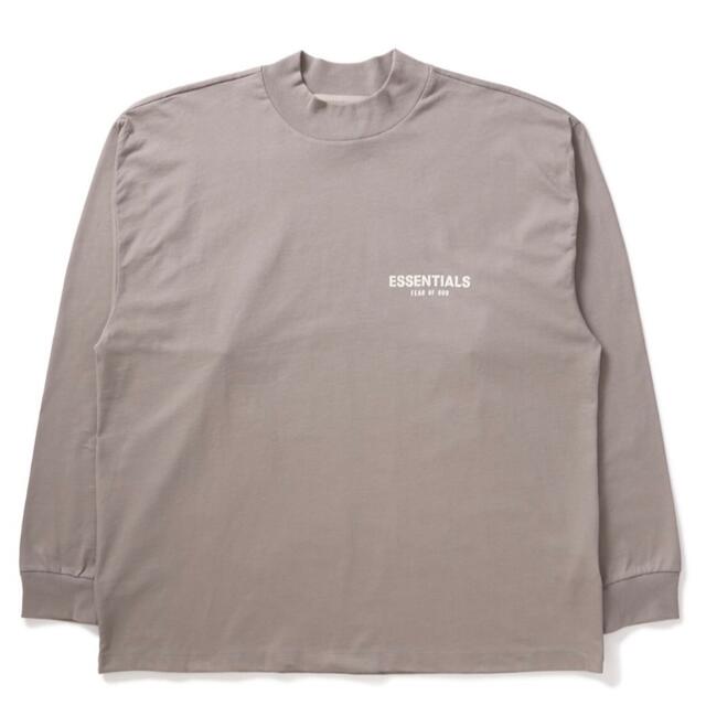 Essentials Wheat ESS Logo LS Tee