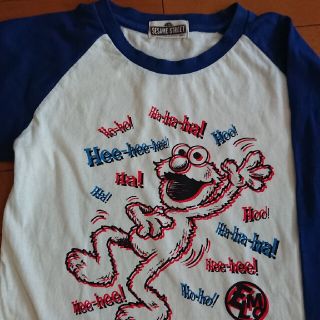 セサミストリート(SESAME STREET)のレディース トップス 長Tシャツ七分丈 セサミストリート(Tシャツ(長袖/七分))