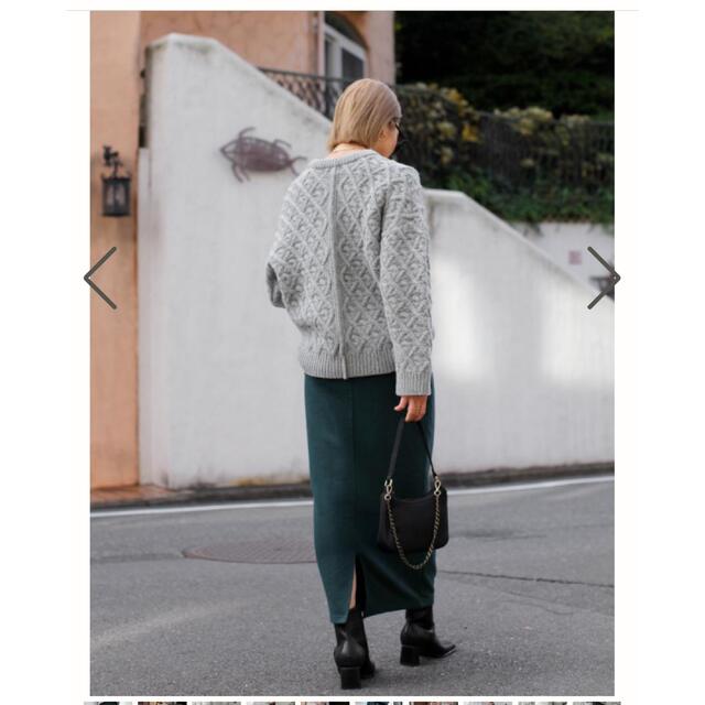 room306 CONTEMPORARY(ルームサンマルロクコンテンポラリー)のroom306 contemporary Sweat Pencil Skirt レディースのスカート(ロングスカート)の商品写真