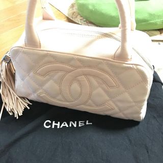 シャネル(CHANEL)のフリンジボストンミニ シャネル(ハンドバッグ)