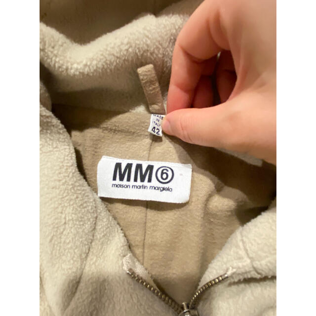 MM6(エムエムシックス)のMM6 Margiela teddy jacket レディースのジャケット/アウター(ロングコート)の商品写真