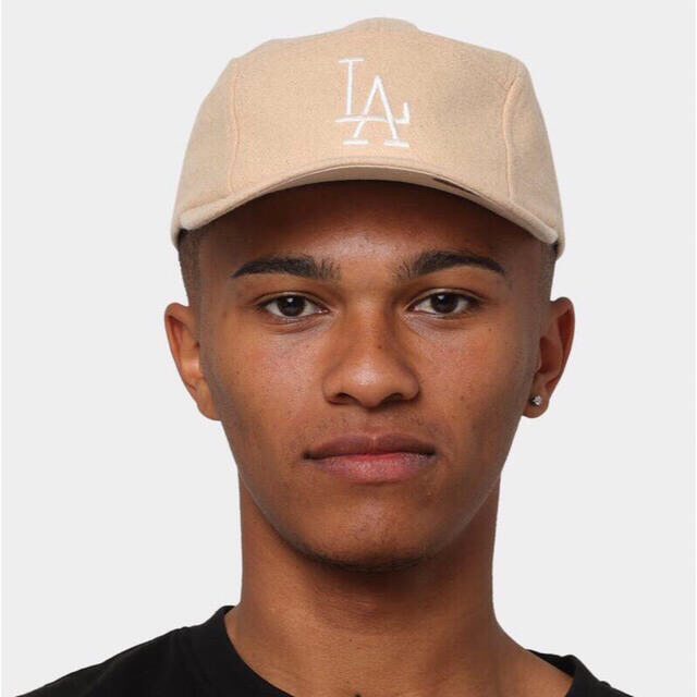 NEW ERA - 海外限定 New Era ニューエラ ウール キャップ ベージュの