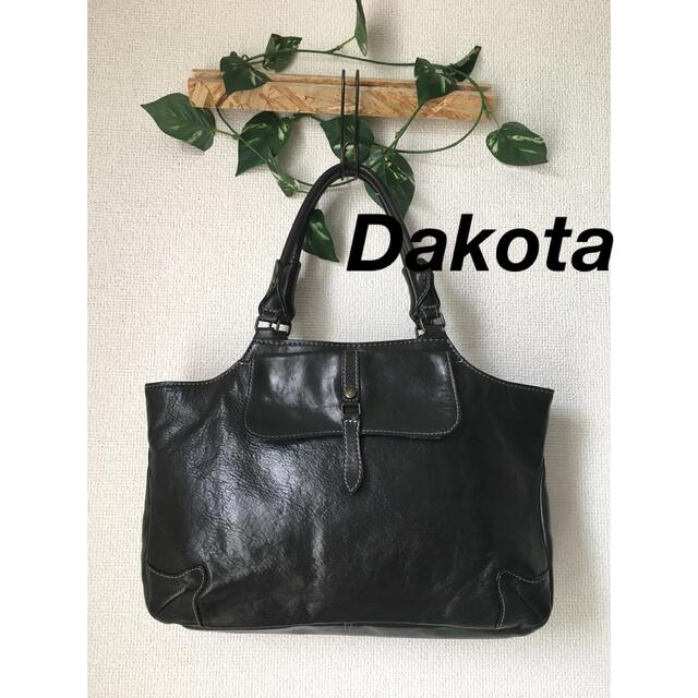 Dakota 本革　ハンドバッグ　ブラック