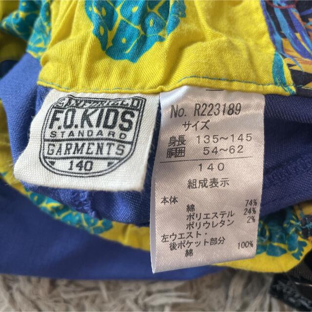 F.O.KIDS(エフオーキッズ)の美品★F.O.KIDS ハーフパンツ 140cm キッズ/ベビー/マタニティのキッズ服男の子用(90cm~)(パンツ/スパッツ)の商品写真