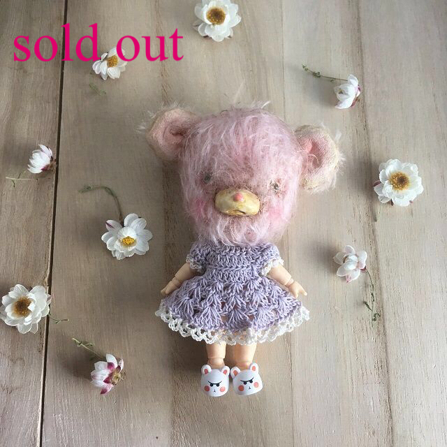 sold out  ymy幼体ボディサイズ　ワンピース　ドール服　No.2
