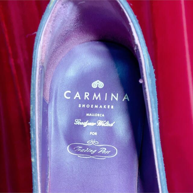 CARMINA(カルミナ)のカルミナ タッセルローファー  スウェード グレー シューツリー 付 メンズの靴/シューズ(スリッポン/モカシン)の商品写真