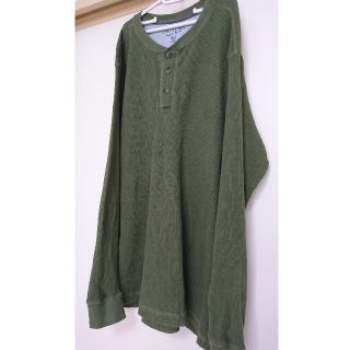 カクタス(CACTUS)のCACTUS カクタス ヘンリーネック サーマル US古着(Tシャツ/カットソー(七分/長袖))