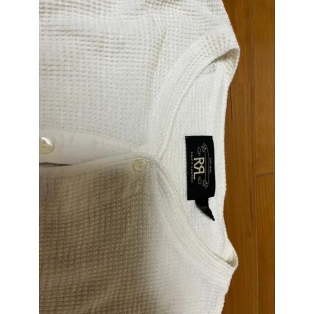 RRL - 【新品未使用 】RRLキムタク着用 同型同色 ワッフルヘンリーT
