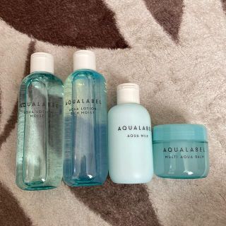 アクアレーベル(AQUALABEL)の資生堂　アクアレーベル4点セット(化粧水/ローション)