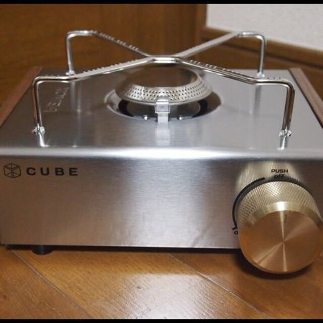 KOVEA CUBE コベア キューブ アクセサリーキット取付完成品 真鍮製ノブ