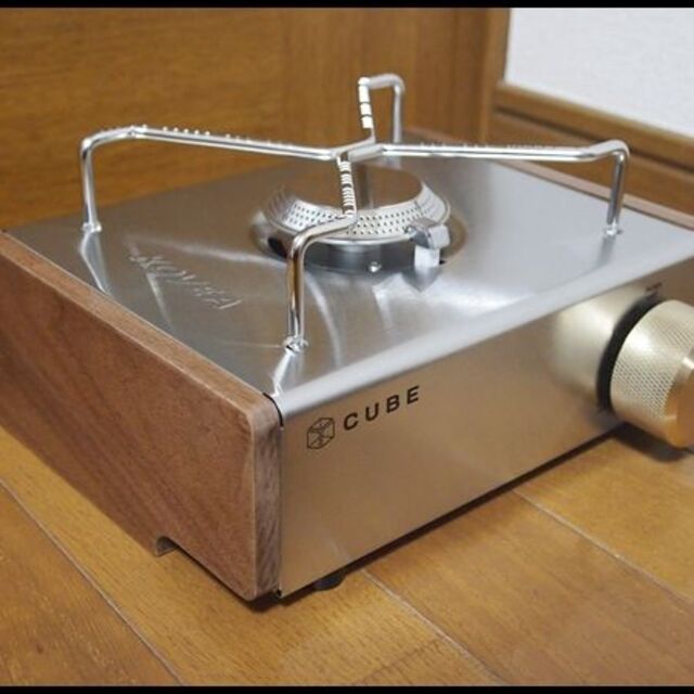 KOVEA CUBE コベア キューブ アクセサリーキット取付完成品 真鍮製ノブ