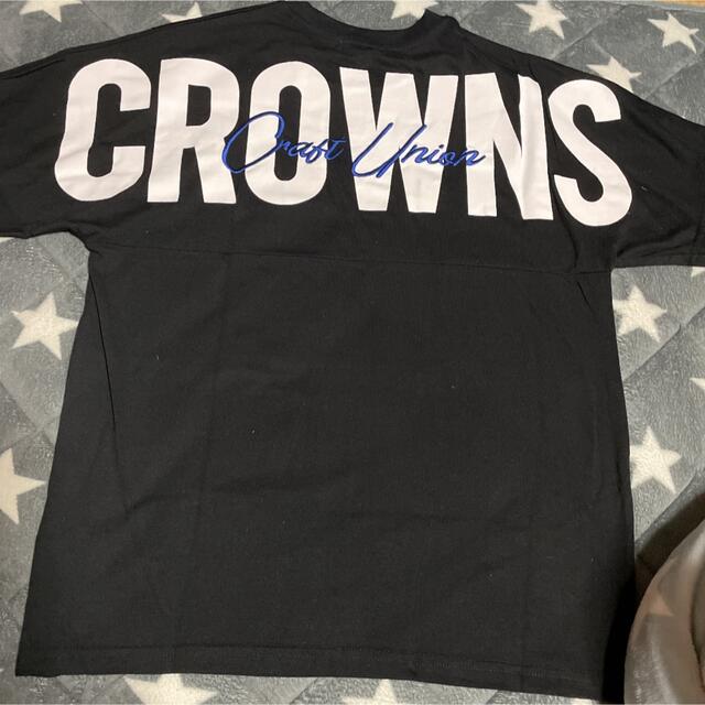 RODEO CROWNS WIDE BOWL(ロデオクラウンズワイドボウル)のロデオクラウンズ縦ビッグロゴTシャツ メンズのトップス(Tシャツ/カットソー(半袖/袖なし))の商品写真