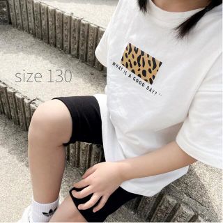 【SALE】〈130〉leopard t-shirt(Tシャツ/カットソー)